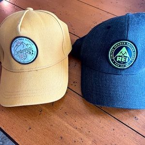 Limited edition REI hats